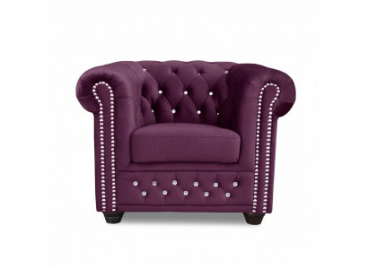 Sessel Club Lounge Designer Lehn Stull gepolstert Canapé 1-Plaz Fernsehsëtz Textil Nei