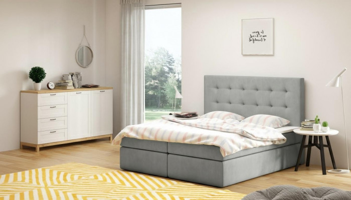 Bett Chesterfield Design Deko Luxus Hotel Better 180x200cm Schlofzëmmer
