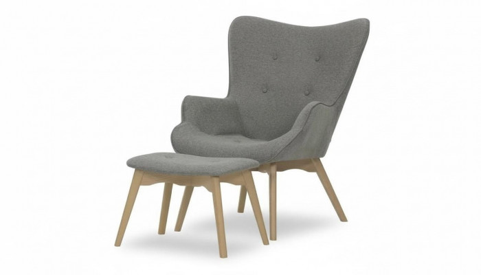 Fotell Télévisioun Canapé Sofa Holz 1-Sëtzer Canapéë Polster Wunnzëmmer