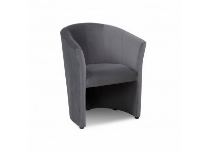 Clublounge Designsessel Léin Stull Gepolstert Sofa 1 Plaz Fernsehsessel Schwarz
