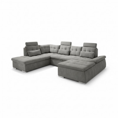 Eckcouch U-Form Couch Wunnlandschaft Garnitur Schlofffunktion Polstersdesign