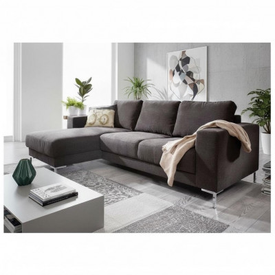Wunnlandschaft L-Form Canapé Ecksofa Couch Design Polster Stoff Garnitur Sofa