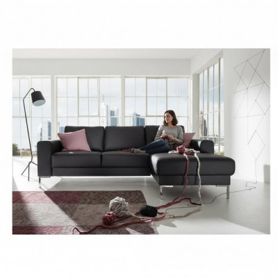 Lieder L-Form Canapé Wunnlanschaft Ecksdefa Garnitur Design Modern Sofa