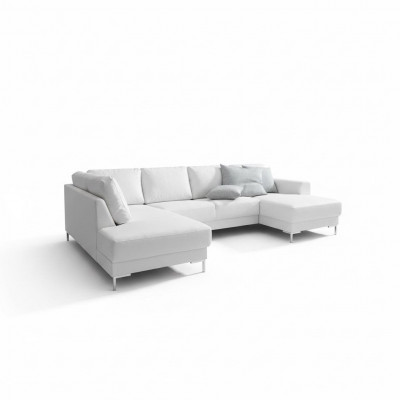 Canapé Canapé Polster Garnitur Living Landschaft Design Ecksofa Lieder U Form