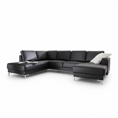 Ecksofa Sofa Canapé Polster Wunnlandschaft Deko Lieder Eck Sofas Garnitur