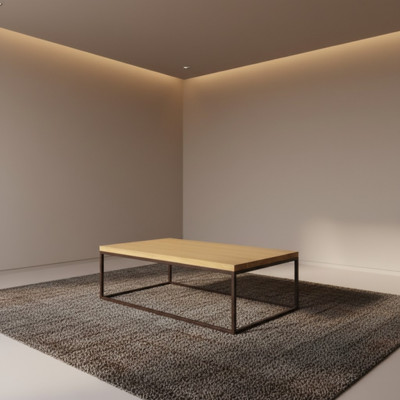 Kaffisdësch Couchdësch Designer Dësch Metall Wunnzëmmertësch Dëscher Nei Holz