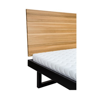 Loft Better Holzbet Lattenrost Duebelbett Eech Bëttesgenossenschaft Massiv Holz Miwwelen