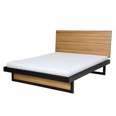 Loft Better Holzbet Lattenrost Duebelbett Eech Bëttesgenossenschaft Massiv Holz Miwwelen