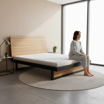 Bett Holz Better Duebel Echt Holz 160x200cm Schlofkummer Massiv Holzbetter