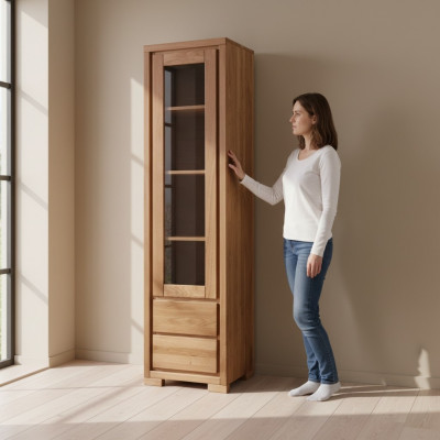 Klassesch Vista-Schaf Vitrinestuff Vitrina Design Echt Holz