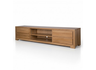 Design RTV TV Anrichte Kommode Side Low Schaf Regal Luxus Wunnzëmmer Board