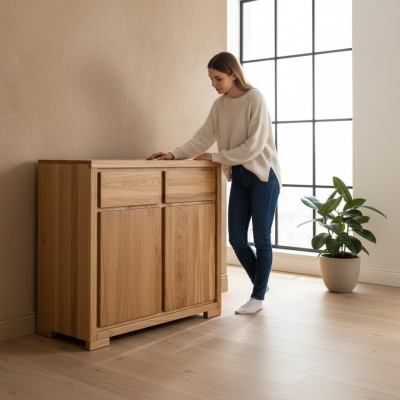 Designer Kommode Massivholz Kommoden Schaf Kommodeschaf Schief Neit