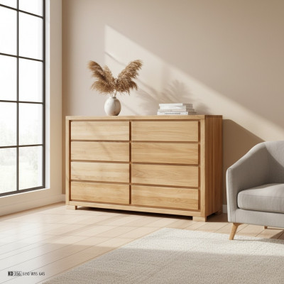 Design Kommode Armoires Kommoden Étagère Authentesch Holz Side Low Board Armoire