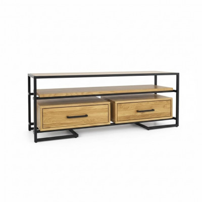 Sideboard TV Lowboard RTV Schaf Vollholz Miwwel Holz Miwwel Handaarbecht Massiv.