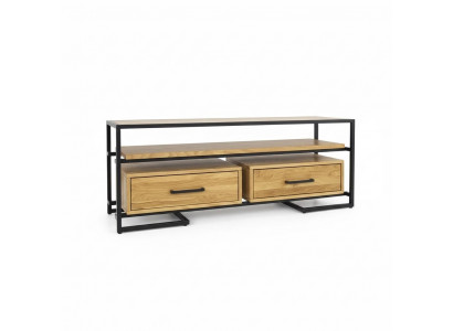 Sideboard TV Lowboard RTV Schaf Vollholz Miwwel Holz Miwwel Handaarbecht Massiv.
