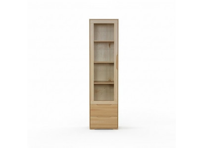 Massiv Vitrin Echt Handaarbecht Vollholz Schaf Holz Schief Glas Vitrinen