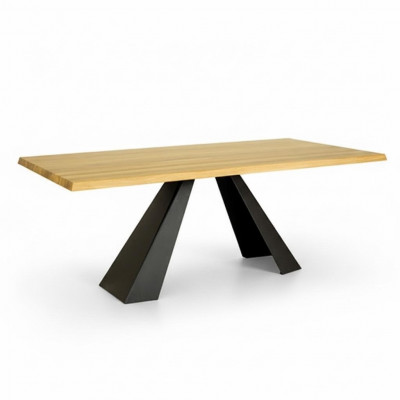 Iessdësch Bespriechungsdësch Büro Design Holz Konferenzdësch Nei Vollholz Miwwelen