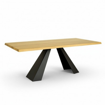 Iessdësch Holz Dëscher Wunn Iess Zëmmer Dësch Massivholz 240x100cm Iessdëscher Massiv