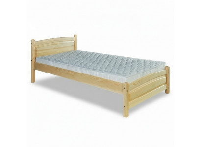 Massivholzbett Kiefer Holz Bettgestell 100x200 Vollholz Gästebett Handaarbecht Nei