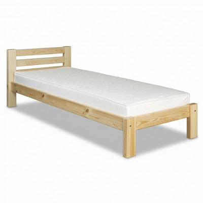 Bett Eenzelbett Käebett Kiefer Vollholz Holzbett 100x200 Bettrahmen Holz Nei