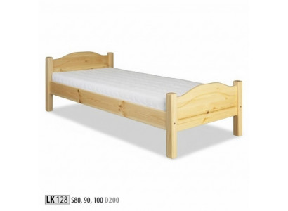 Eenelbett Jugendbett Kieferbett Kiefer Massivholz Holzbett 100x200 Handaarbecht Neie