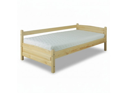Massivholzbett Kiefer Holz Bettgestell 90x200 Vollholz Handaarbecht Neien Gästebett