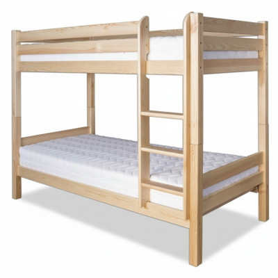 Stockbett Mezzaninbett Kannerbett Kieferholz Kannerzëmmer Vollholzmobilier Holz Nei