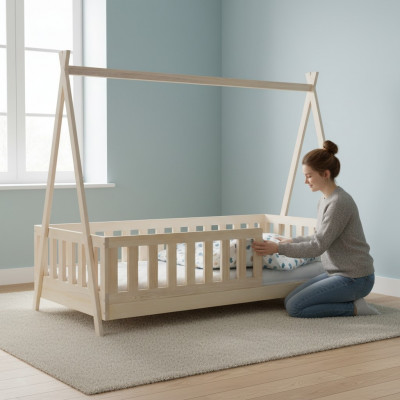 Holzebett Echt Holz Bett Better Himmelbett Hotel 90x200 Stil Massiv Miwwelen Nei