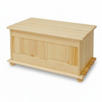 Deko Boîte Massivholz Miwwelen Holz Miwwelen Handaarbecht Këscht Truh Echt Holz 86x45cm