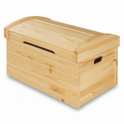 Deko Këscht Massivholz Miwwelen Holz Miwwelen Handaarbecht Këscht Trou Geschirholz 77x48cm