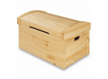 Deko Këscht Massivholz Miwwelen Holz Miwwelen Handaarbecht Këscht Trou Geschirholz 77x48cm
