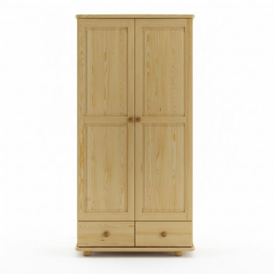 Holz Kleederschaf Schaf Garderob Schlofzëmmer Vollholz Miwwelen Holz Schief
