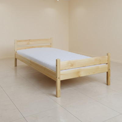 Bett Eenzelbett Kiischtebett Kiischte Massivholz Holzbetter 100x200 Bettegestell Holz