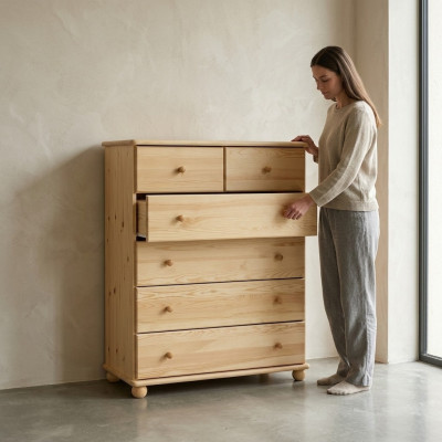 Massiv Kommode Sideboard Massivholz Stillen nei Stillmuebelen Kommoden Schaf