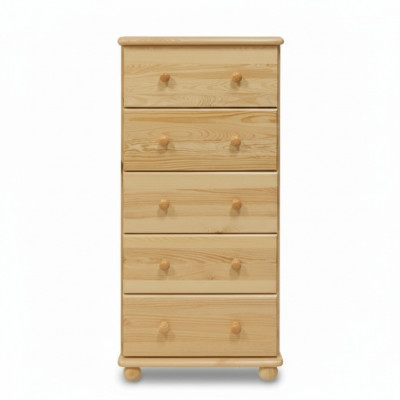 Kommod Héich Schaf Schief Echt Holz Kommod Vollholz Miwwel Massivholz Neij