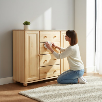 Massiv Kommode Sideboard Schaf Kommoden Massivholz Schief Neien Sideboard Miwwelen