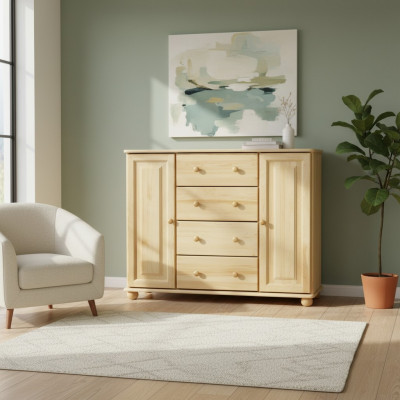 Massiv Kommode Sideboard Schaf Kommoden Massivholz Schief Neien Sideboard Miwwelen