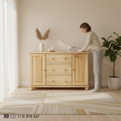 Massiv Kommode Sideboard Kommoden Massivholz Stillen Nei Anrichte Miwwel Schaf