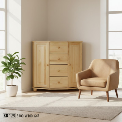 Kommoden Massiv Kommod Echtholz Schief Schränker Nei Anriicht Miwwel Schaf Sideboard