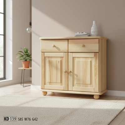 Massiv Kommode Sideboard Schaf Echt Holz Schief Anriicht Miwwelen Kommoden