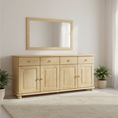 Massiv Kommode Anrichte Schaf Miwwel Massivholz Schalef Lëtzebuergesch Nei Sideboard Kommoden