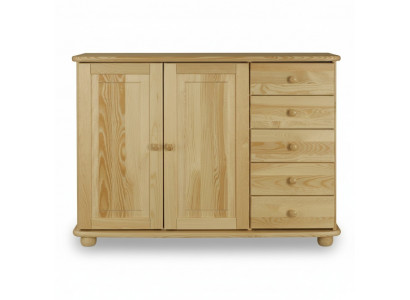 Massiv Kommode Sideboard Miwwelen Kommoden Vollholzs Schief Neie Anrichte Schaf