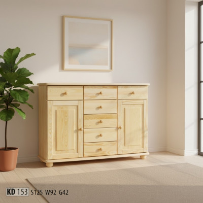 Anrichte Massiv Kommod Möbler Lowboard Nei Sideboard Schaf Kommoden Massivholz