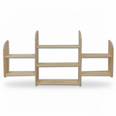 Wandbrett Holz Kiischte massiv 150x69cm Vollholz Wandregal Blummeregal Hänkerregal