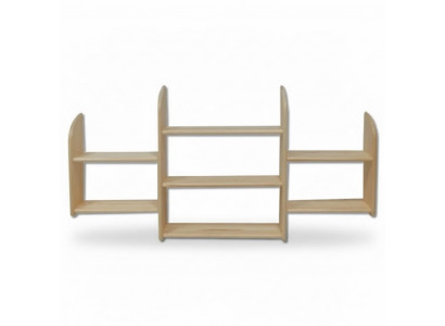 Wandbrett Holz Kiischte massiv 150x69cm Vollholz Wandregal Blummeregal Hänkerregal