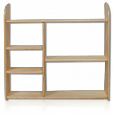 Wänneregal Regal Bicherregal Massivholzmoublen Holzméibelen Handaarbecht