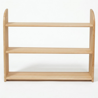 Mauerregal Regal Bicherregal Bicherregal Wunnzëmmer Mauer Regal Echt Holz