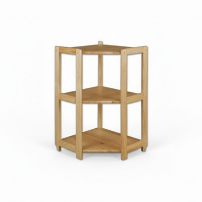 Eckregal Bicherregal Wunnzëmmer Mauer Regal Eechte Holz Regaler Eckregaler Büro