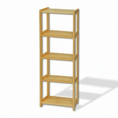 Wandregal Regal Bicherschaf Bicherregal Wunnwand Handaarbecht Holz Miwwelen Regalen