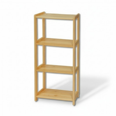 Bicherregal Standregal Regal Schaf Aufbewahrung Nei Holz Miwwelen Handaarbecht